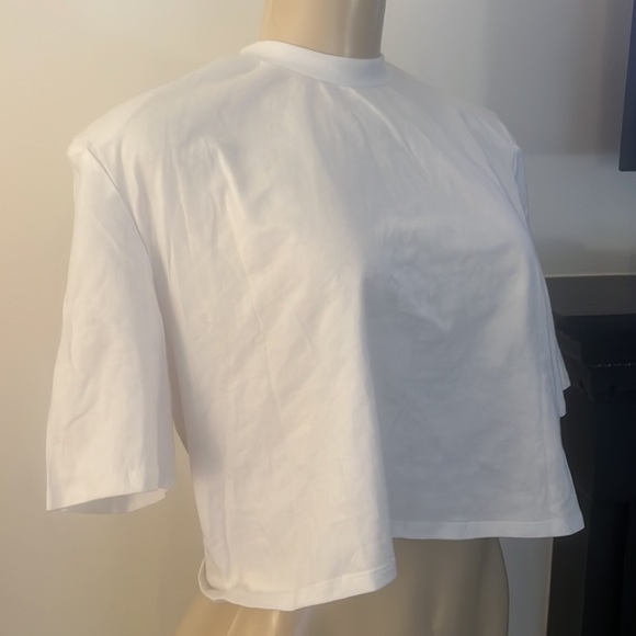 AFRM white crop tee - Picture 2 of 6